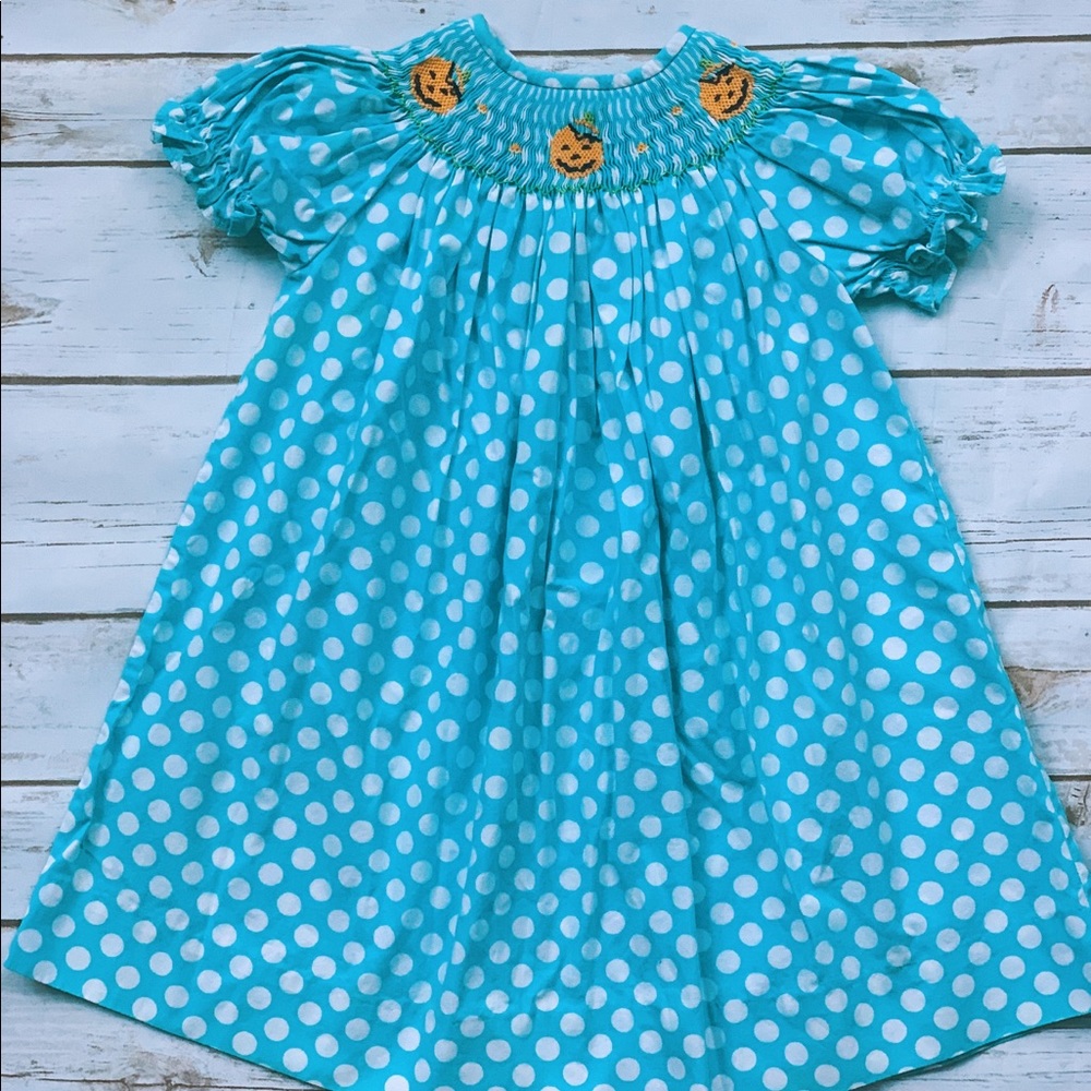 24 months Smocked Halloween Outfit